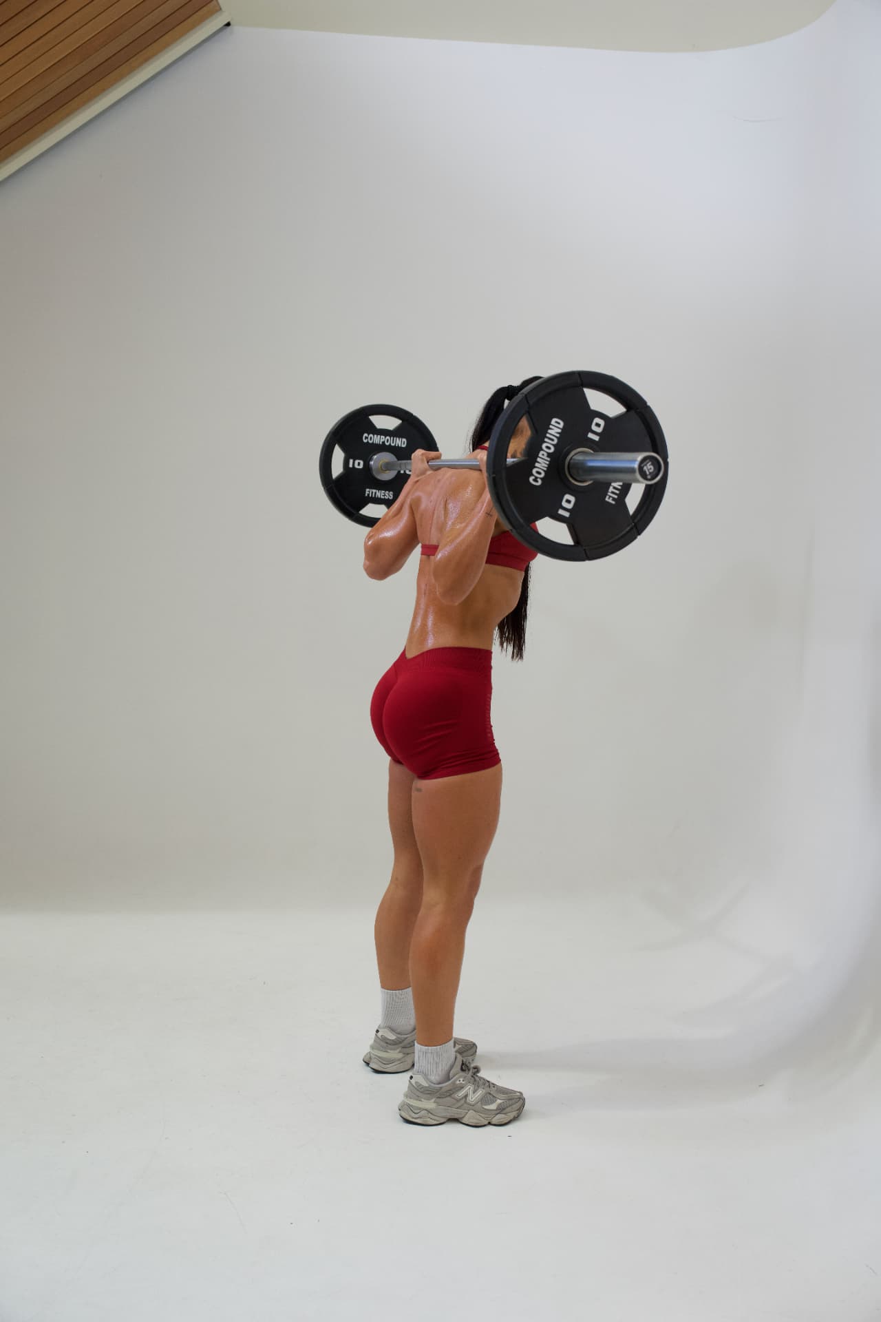 Coach training in the gym